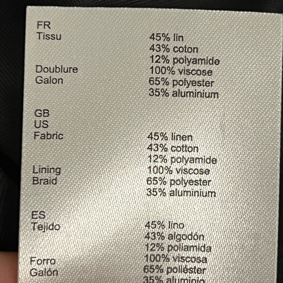 Maje back tweed jacket in size 40 - Picture 4 of 4